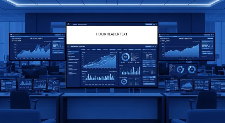 Advanced Data-Driven Decision Making dashboard with predictive analytics and KPI insights